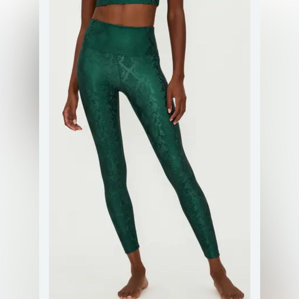 Bandier Emerald Green Women's Workout Set